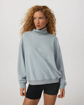 Sedona Mock Neck | Blue Haze