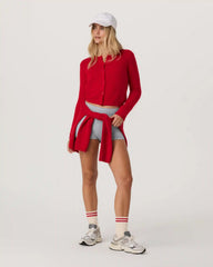 Émilie Cashmere Cardi | Cherry