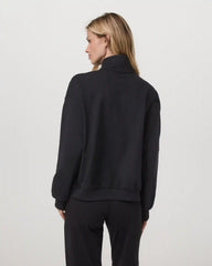 Granite Half Zip | Black Heather