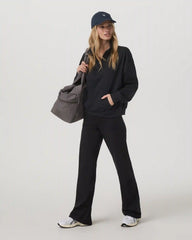 Granite Half Zip | Black Heather