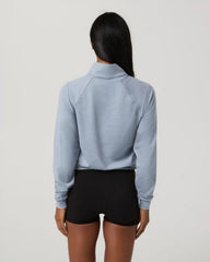 Halo Half Zip | Coastal Fog Heather