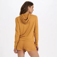 Halo Essential Hoodie | Flax Heather