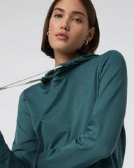 Halo Essential Hoodie | Moss Heather