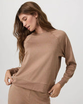 Long-Sleeve Halo Crew | Nutmeg Heather