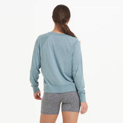 Long-Sleeve Halo Crew | Shade Heather