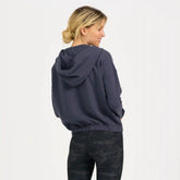 Laguna Zip Hoodie | Azure
