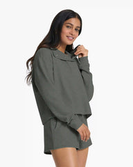 Bayview Thermal Hoodie | Shale