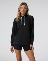 Halo Oversized Hoodie | Black Heather
