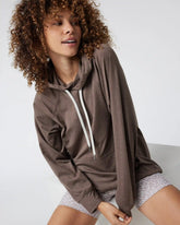 Halo Oversized Hoodie | Fossil Heather