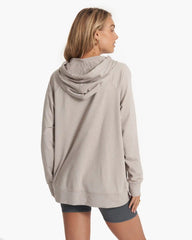 Halo Oversized Hoodie | Oyster Heather