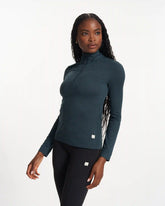 Halo Essential Half Zip | Beryl Heather