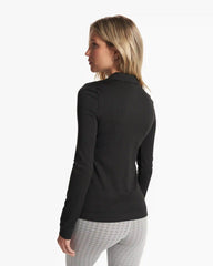 Halo Essential Half Zip | Black Heather