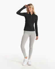 Halo Essential Half Zip | Black Heather