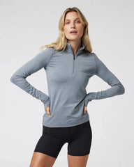 Halo Essential Half Zip | Mallorca Heather