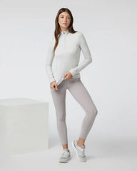 Halo Essential Half Zip | Salt Heather