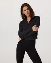 Studio Half Zip | Black