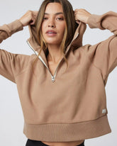 Restore Half Zip Hoodie | Goldenrod