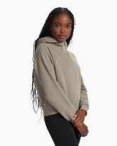 Restore Half Zip Hoodie | Wood Ash