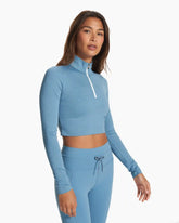 Lux Rib Half Zip | Stillwater