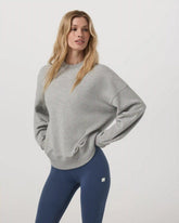 Sedona Weekender Crew | Light Heather Grey
