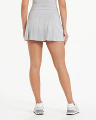 Halo Performance Skirt | Pale Grey Heather