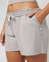 Boyfriend Short | Soft Pewter Heather