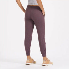 Performance Jogger - Long | Smoked Plum Heather