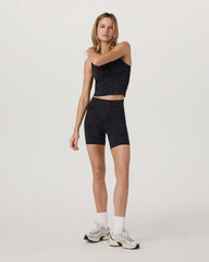 Vuori AllTheForm™ Short 6" | Black Blurred Torrent