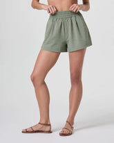 Villa Textured Short | Laurel