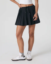 Clementine Pleated Skirt 15" | Black