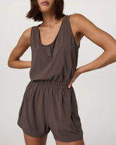 Villa Utility Romper | Java