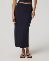 Pose Column Skirt | Black