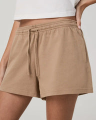 Heavyweight Cotton Easy Short | Goldenrod