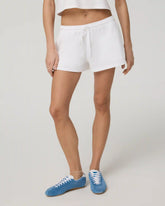 Heavyweight Cotton Easy Short | White