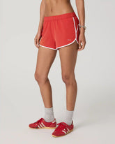 Clementine Retro Short 2.5" | Crimson