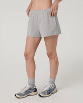 Halo Short | Pale Grey Heather