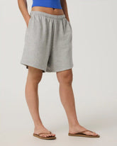 Sedona Retro Boyfriend Short | Light Heather Grey
