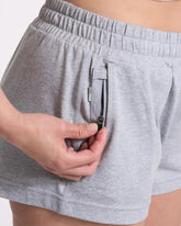 Halo Performance Short | Pale Grey Heather