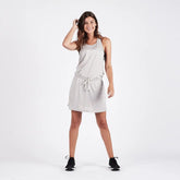 Sol Tank Dress | Light Heather Grey