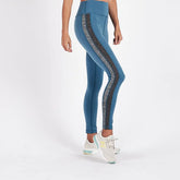 Racer High Rise Legging | Tide Charcoal / Heather Block