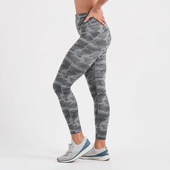 Caspian Legging | Heather Grey Camo