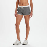 Tavi Short | Grey Linen Texture