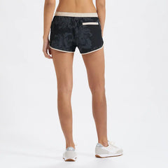 Tavi Short | Charcoal Big Flower