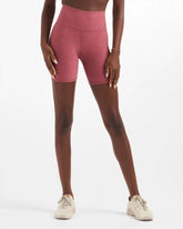 Clean Elevation Shorty 6" | Desert Rose Heather