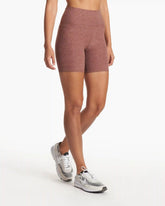 Clean Elevation Shorty 6" | Hazelnut Heather