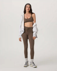 Stripe Daily Legging | Espresso Stripe