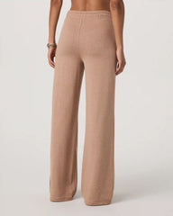 Halo Essential Wideleg Pant - Long | Nutmeg Heather