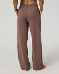 Halo Essential Wideleg Pant - Long | Sable Heather