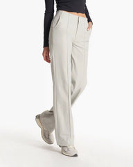 Womens Vuori Meta™ Wideleg Pant - Long | Vapor