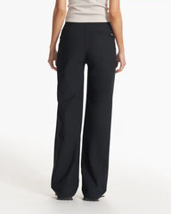 Womens Vuori Meta™ Wideleg Pant | Black